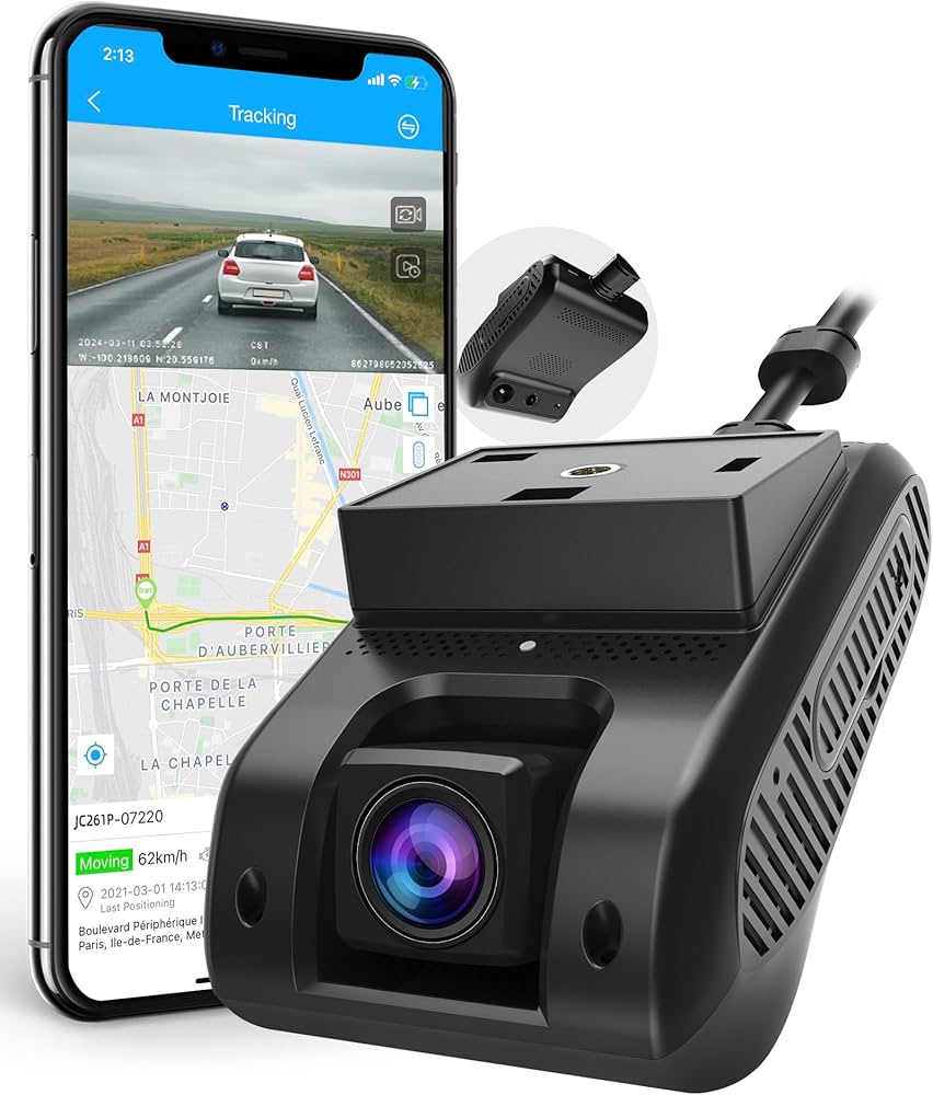 Dashcam Avant et Intérieur - Full HD