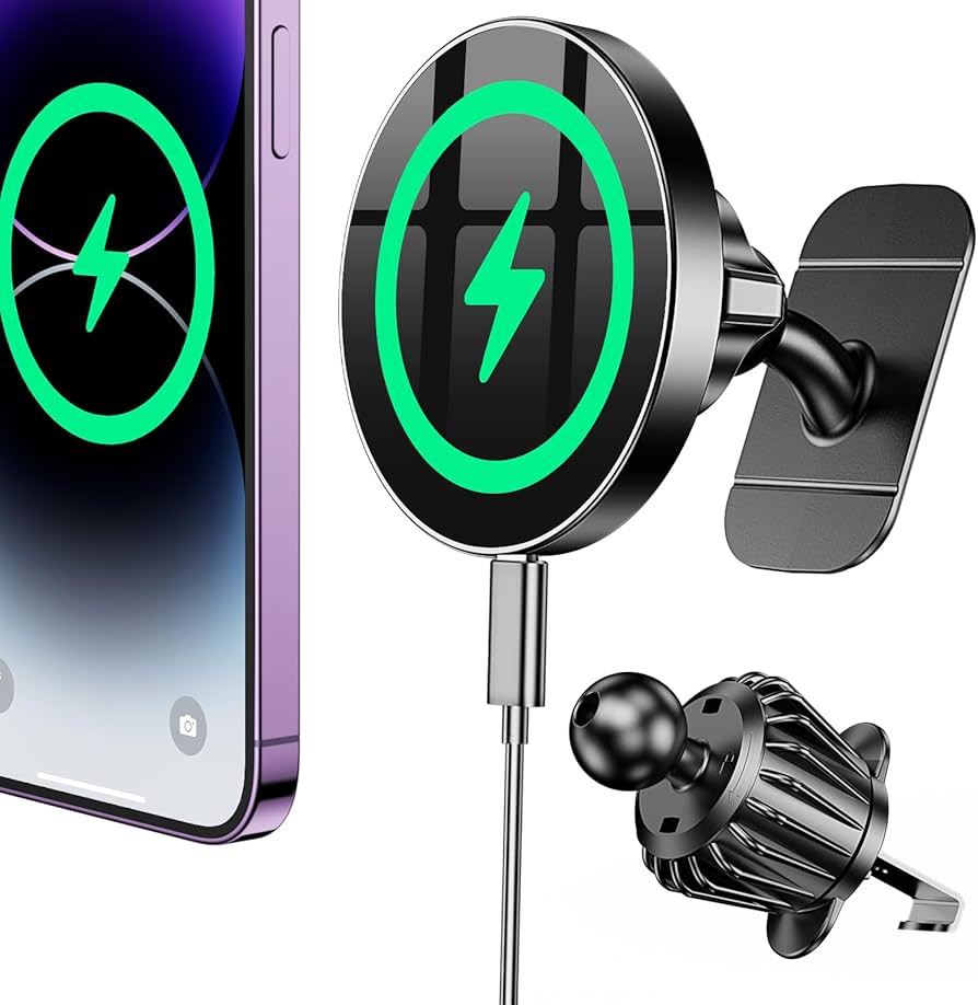 Support Téléphone Voiture - Charge Rapide